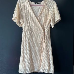 Zara sequin dress